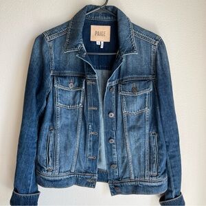PAIGE Rowan Women’s Blue Jean Jacket Classic Design XS